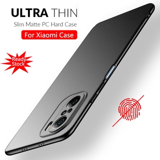 For Xiaomi Poco F3 Mi 11 Ultra Mi 11 Lite Pro Mi 11X Pro Slim Matte Phone Case Hard PC Cover