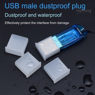 lejiafeng cubierta USB Anti-polvo protector PE Mini USB-A funda protectora para disco U