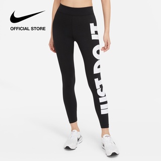 Nike Mujer Ropa Deportiva Essential High-Rise Leggings-Negro