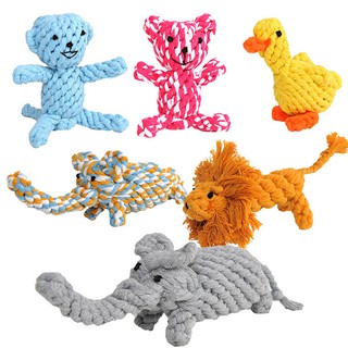 animal masticar modelos de cuerda de algodón juguetes de mascotas útil molar perro juguetes cuerda mascota