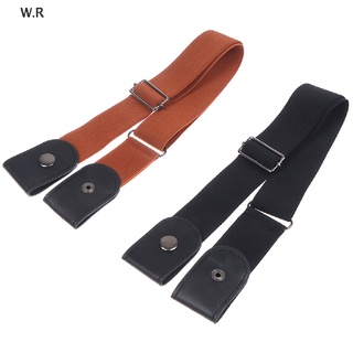 [w.r] cinturones para mujer sin hebilla cintura pantalones vaqueros sin hebilla cinturón de cintura elástica (7)