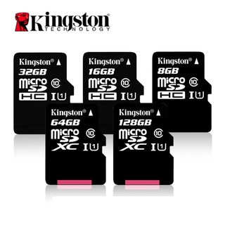 kingston 16gb/32gb tarjeta micro sd 64gb tarjeta de memoria sd tarjeta de 128gb/256gb adaptador gratis (4)