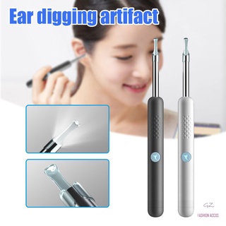 Ear Wax Removal Endoscope Ear Cleaning Camera with 6 Adjustable LED Lights Compatible with IOS & Android
