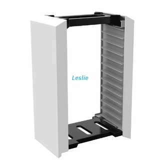 LES Host Disc Double-layer Storage Box Holder Game Disk Tower Vertical Stand Can Store 12 Game Discs For PS4 PS5 Switch XboxOne