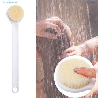 helenoome cepillo de baño de mango largo exfoliante masaje corporal cepillo de ducha ligero para baño