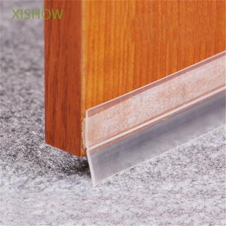 xishow - adhesivo de pared a prueba de viento para puerta, ventana de silicona, cinta transparente para baño, decoración del hogar