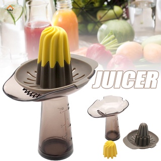 Manual Lemon Juicer with Scale Air Holes Design Easy Operation Lightweight Easy to Clean Durable for Orange Lemon