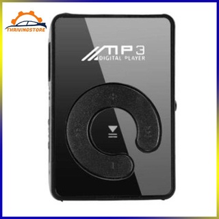 [thrivingstore] Mini reproductor MP3 portátil de tamaño pequeño/reproductor de música MP3/pantalla LCD