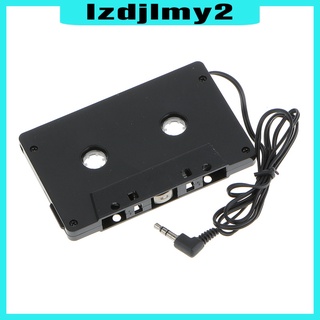 [venta caliente] adaptador de reproductor de cassette para radio-cinta de coche convertidor transmisor para mp3 ipod cd