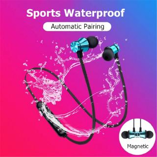 Audífonos inalámbricos magnéticos Xt11/audífonos deportivos M Sica con micrófono y fe