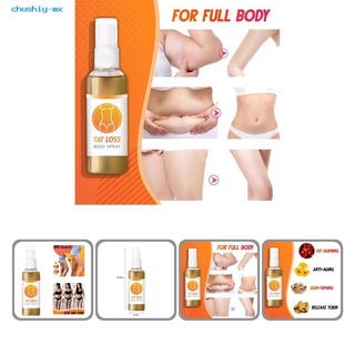 chushiy uso externo adelgazante spray reafirmante de celulitis corporal spray quema de grasa para el vientre