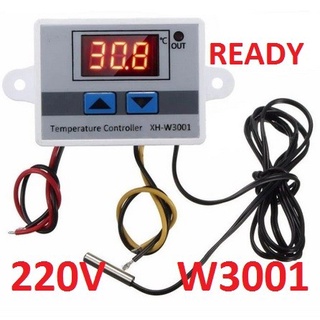 Ac 220V termostato Digital termostato controlador de temperatura XH W3001