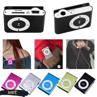 Portátil Elegante 5 Colores Mini USB MP3 Música Reproductor Multimedia Sin Pantalla Soporte Micro SD TF Tarjeta Diseñada De Moda Húmedo (1)