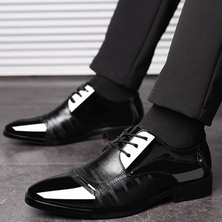 Luxury Business Oxford Leather Shoes Men Breathable Rubber Formal Dress Shoes Male Office Wedding Flats Footwear Mocassin Homme (6)