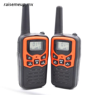 r.mx walkie talkies para adultos de largo alcance 2 unidades de radios de 2 vías de hasta 5 millas de alcance en