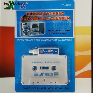 [ivywboby] limpiador de cabeza de cassette de audio y desmagnetizador para reproductores de casetes de coche en casa dfh (7)