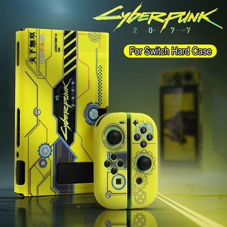 Nintendo Switch Case Full Cover Shell Cyberpunk 2077 NS Joy-Con Controller Shell Hard PC Cover Box For Switch case