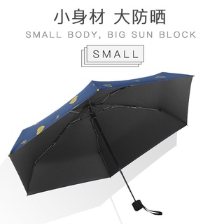 2021 nuevo parasol protector solar y anti ultravioleta de las mujeres ultra compacto portátil soleado paraguas de doble propósito luz mini plegable parasol 50% paraguas (7)