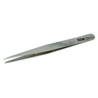 Pinzas rectas de acero inoxidable laboratorio - GOOI TS-12 - plata