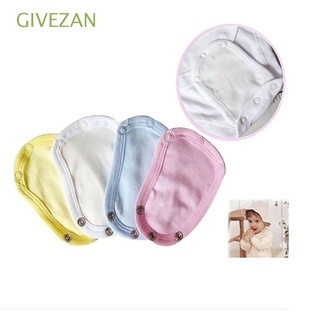 GIVEZAN 4 colores nuevo pañal alargar suave cambio de almohadillas cubre mono almohadillas bebés mono extender Durable algodón mono extender/Multicolor