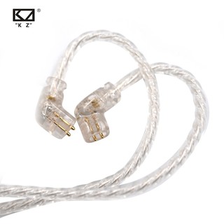 Kz ZSN-Cable De Núcleo Libre De Plata Pura , Chapado En Oro , Auriculares Para ZS10 CCA C12