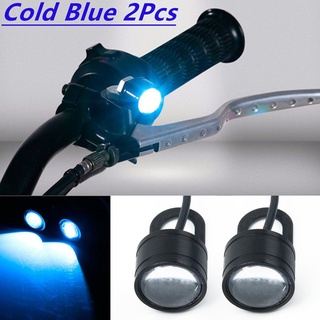 Faros delanteros de motocicleta 120LM moto spotlight 3 SMD LED conducción niebla punto de luz (1)