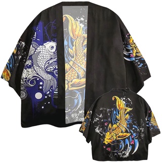 Moda amantes de la individualidad impresión Top blusa Kimono primavera caliente ropa