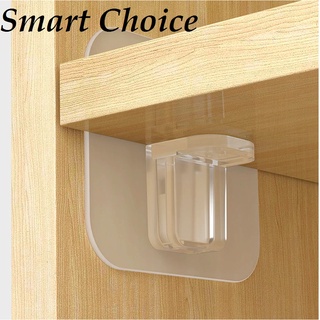 Smart CHOICE Bulkhead estantes cajón adhesivo soporte de pared codo Buffer junta Rack gabinete