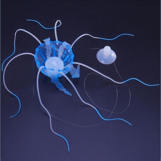 Medusa Artificial para Pecera (Solo color Azul) (1)