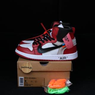 Nike Air Jordan 1 Retro X OffWhite rojo