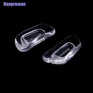Hm> 10 pzs almohadillas de silicona transparentes/manualidades para nariz/almohadillas suaves para nariz (8)