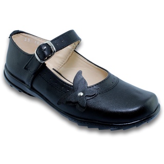 Zapatos De Mujer Escolares Estilo 1516Pa5 Color Negro