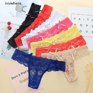 Ivywhere Women panties sexy g-string thongs lingerie woman lace underwear briefs MX