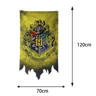 Jinshiyuang Gryffindor Slytherin Ravenclaw Hogwarts College Harry Potter House bandera bandera (3)