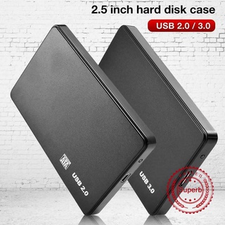 2.5 Pulgadas HDD SSD Caso Sata A USB 3.0/2.0 Disco Duro Adaptador De Caja Nueva 5Gbps L2K6