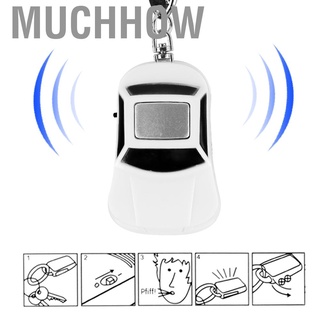 muchhow portátil control de sonido led artículo tracker pequeño buscador de llaves anti-pérdida de alarma para bolsas carteras