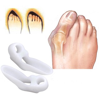 Separador del dedo del dedo del pie de silicona separador del dedo del pie valgus ortosis cuidado del dedo del pie 1pcs (1)
