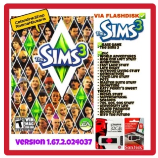 (Flashdisk) los Sims 3 edición completa (BASE y todo DLC)