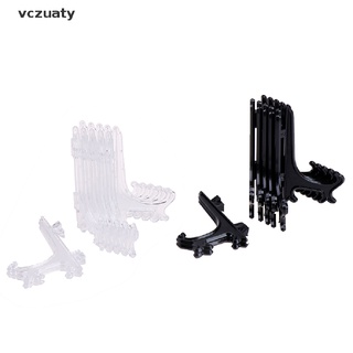 vczuaty - soporte de exhibición (12 unidades, caballete, placa, foto, arte, plástico, plegable, mx)