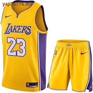 nba lakers no. 24 kobe no. 23 james jersey purple gold no. 8 retro city edition conjunto de uniformes de baloncesto