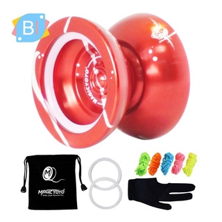 [nuevo] Magicyoyo N11 - bola de YoYo profesional de aleación de aluminio con bolsa, guante y 5 cuerdas