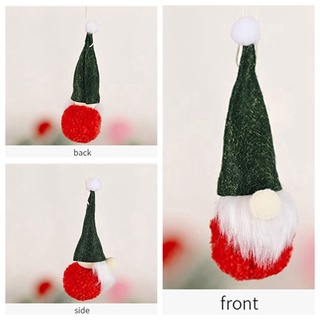 myrtle mini colgante de navidad lindo gnomos decoración de navidad percha de felpa adornos regalos muñeca navidad enana/multicolor (6)
