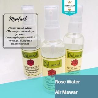 Spray de agua de rosas/agua de rosas 60ml por.dyluce.id