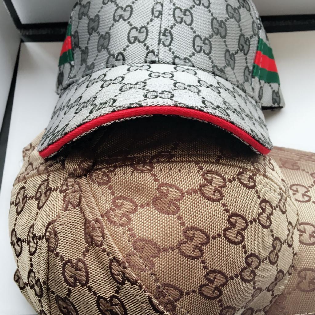 Hombres mujeres Gucci estilo deporte transpirable gorra Snapback sombrero ajustable pico sombrero verano Golf sol gorra (7)
