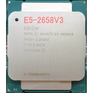 Procesador intel Xeon E5-2658V3 2.20ghz 30m 12 núcleos 22nm 105w 9.6gt/S Lga2011-3