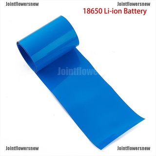 [Jointflowers] 90 mm 18650 Li-ion batería termorretráctil tubo tubería Li-ion envoltura cubierta de la piel PVC [Jointflowers] nuevo