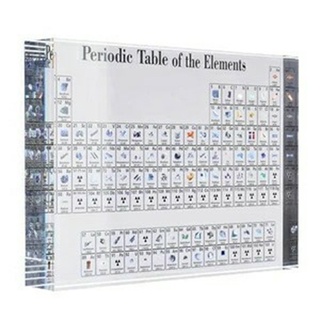 *je tabla periódica de 85 elementos recogidos adornos de mesa adornos de química
