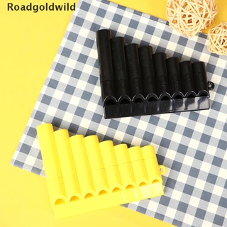 roadgoldwild 8 tubos de plástico fila flauta panpipe hecho a mano pan flauta flauta niños instrumento wdwi