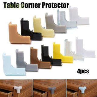 UNDER 4PCS Soft Corner Guards Desk Table Corner Protector Edge Protection Baby Children Safety Kids Security Anticollision Strip/Multicolor