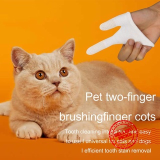 suministros de limpieza para mascotas mascotas cepillo de dientes cunas accesorios para dientes gatos dedo perro perro e1f2
